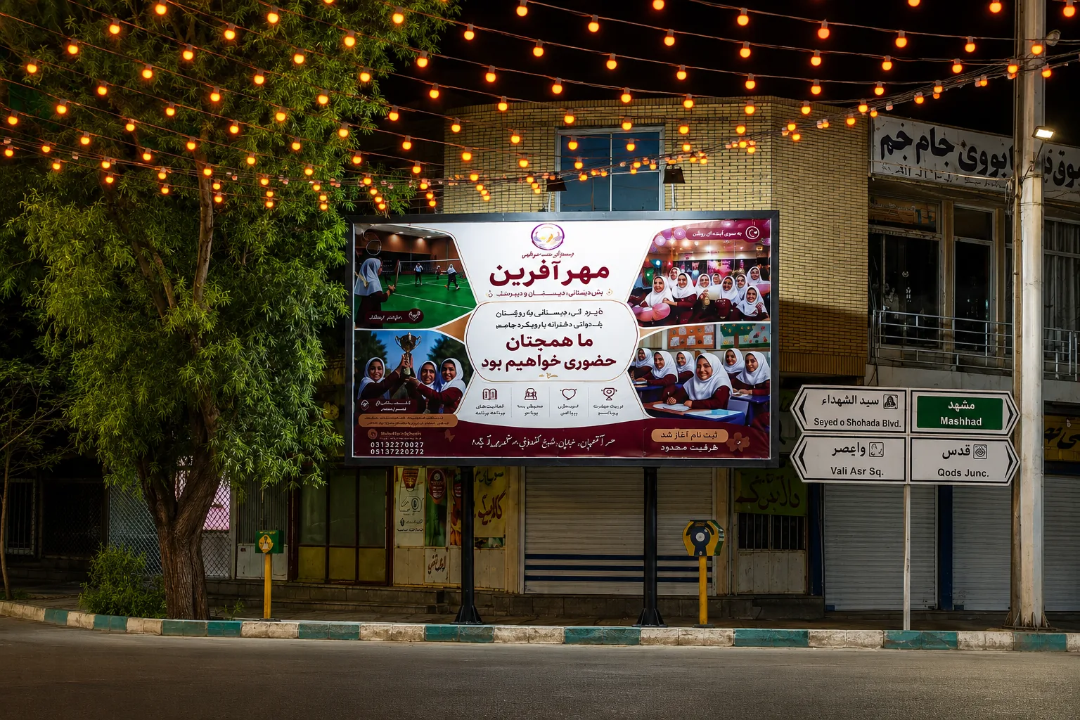 بیلبورد چهارراه امام خمینی (ره) شماره ۱